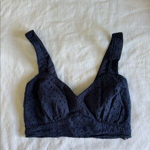 Reformation Eyelet Top